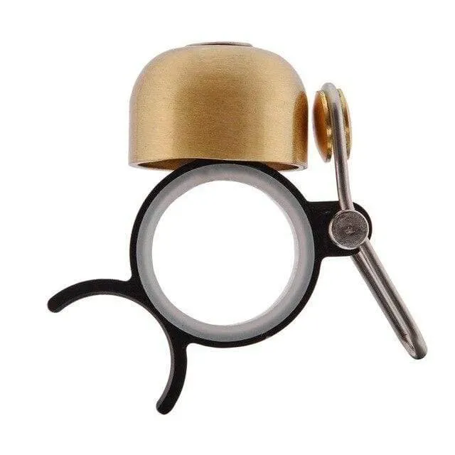 Radfahren Fahrrad Finger Lauf Glocke MTB Fahrrad Dekompression Anti-Stress-Spielzeug Geschenk Haustier Fahrrad Rufen Glocke Aluminium & Kupfer