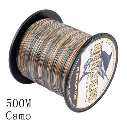 4 Stränge 100M 300M 500M 1000 1500M 2000M XNUMXM PE Geflochtene Angelschnur Salzwasser Weben Karpfen Angelschnur Pesca Draht