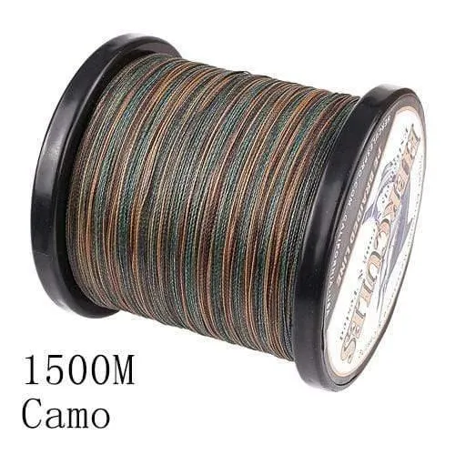 4 Stränge 100M 300M 500M 1000 1500M 2000M XNUMXM PE Geflochtene Angelschnur Salzwasser Weben Karpfen Angelschnur Pesca Draht