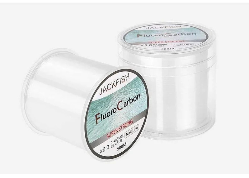 500M Fluorocarbon Angelschnur 5-32LB Test Carbon Fibre Leader Schnur 0.165-0.46mm Fliegen Angelschnur pesca