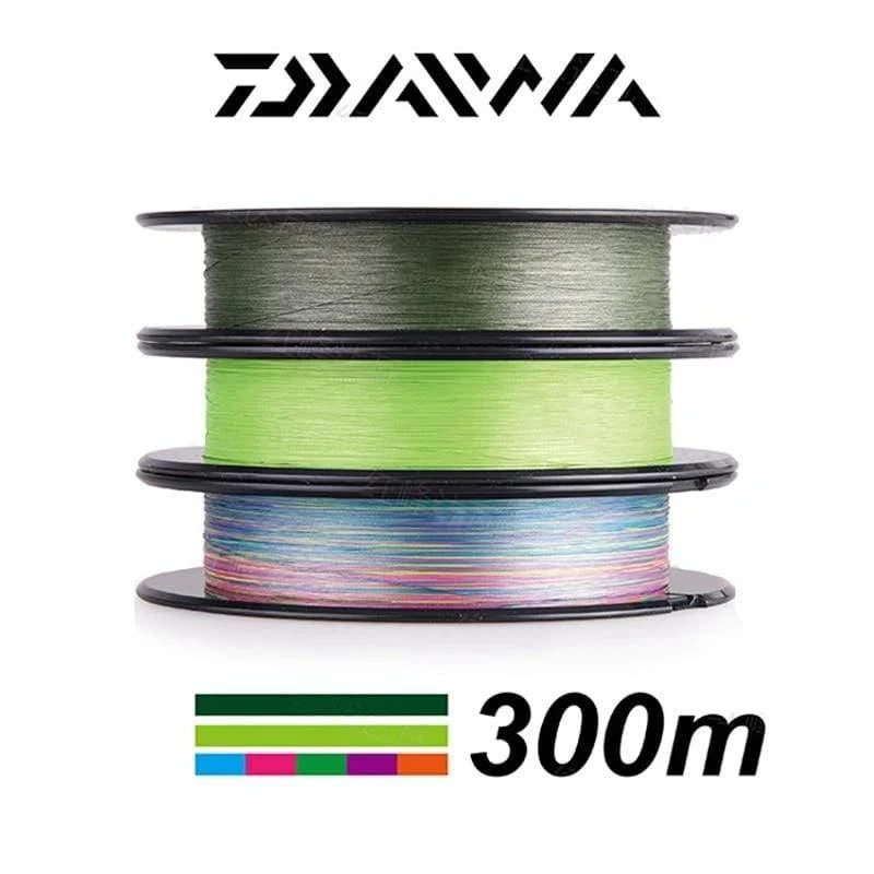 8 geflochtene Angelschnur – Länge: 300 m, Durchmesser: 330 mm – 0.2 mm, Größe: 0.42 – 30 lb, japanische PE-Geflechtschnur, J-Braid-Schnur.