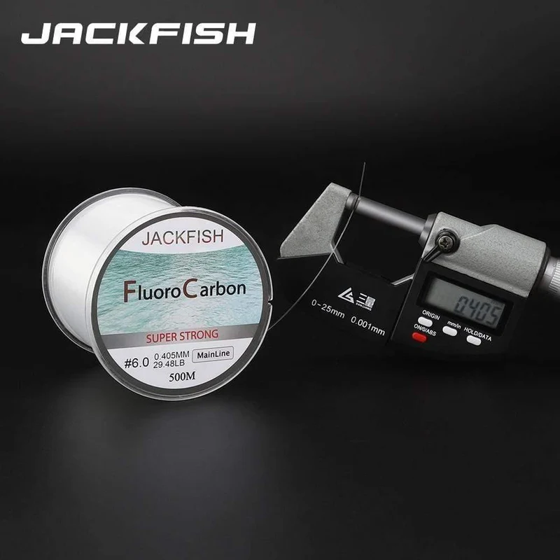500M Fluorocarbon Angelschnur 5-30LB Superstarke Marke Hauptschnur Klare Fliegenfischschnur Pesca