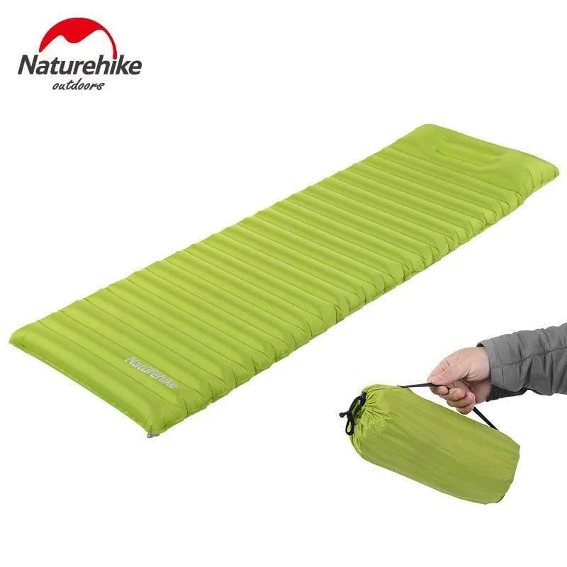 Matratze, superleichter, aufblasbarer, schnell füllender Airbag mit Kissen, innovative Isomatte NH16D003-D