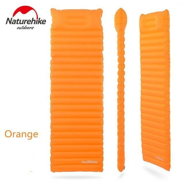 Matratze, superleichter, aufblasbarer, schnell füllender Airbag mit Kissen, innovative Isomatte NH16D003-D