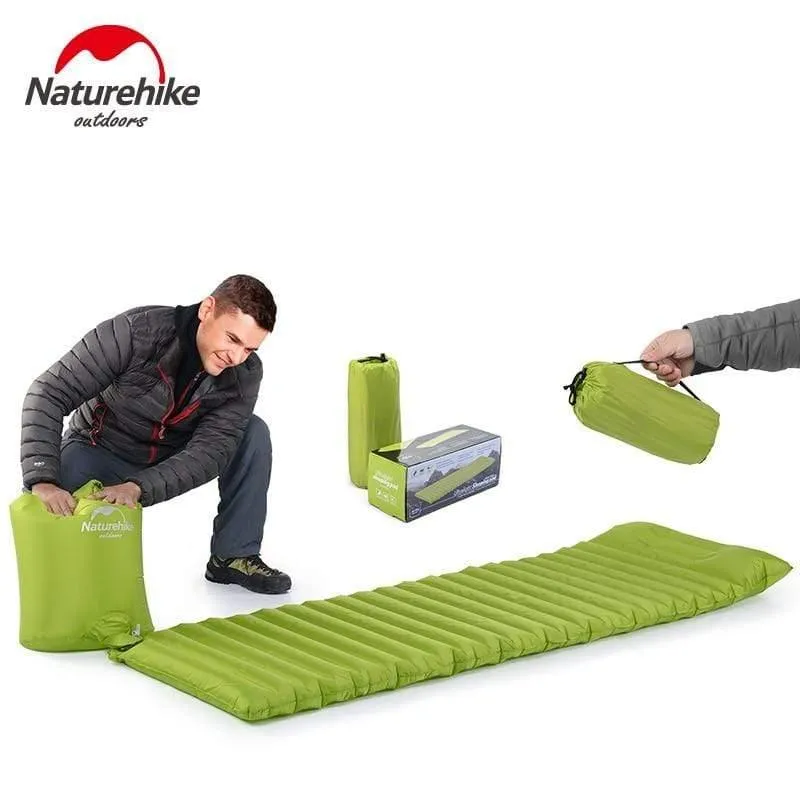 Matratze, superleichter, aufblasbarer, schnell füllender Airbag mit Kissen, innovative Isomatte NH16D003-D