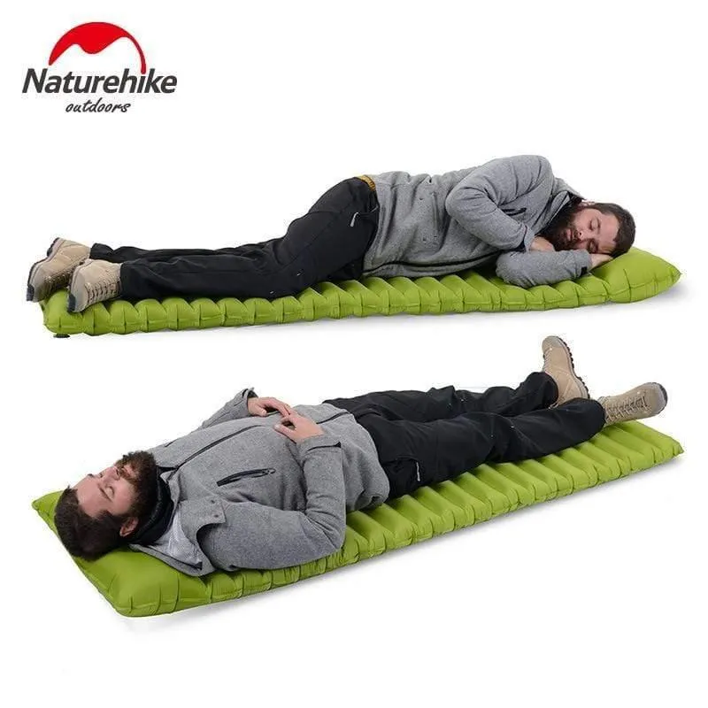 Matratze, superleichter, aufblasbarer, schnell füllender Airbag mit Kissen, innovative Isomatte NH16D003-D