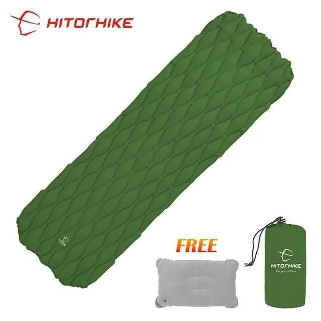 Aufblasbare Isomatte Isomatte mit Kissen Luftmatratze Kissen Schlafsack Luft Sofas aufblasbares Sofa