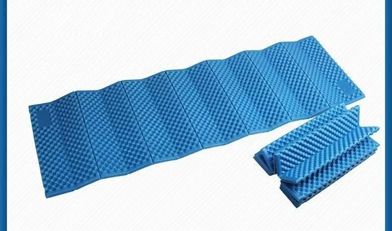 Tragbare Outdoor-Strandmatte, feuchtigkeitsbeständig, Camping-Matratze, Isomatte, zusammenklappbar, Eierschlitz, Yoga-Matte, IXPE + EVA