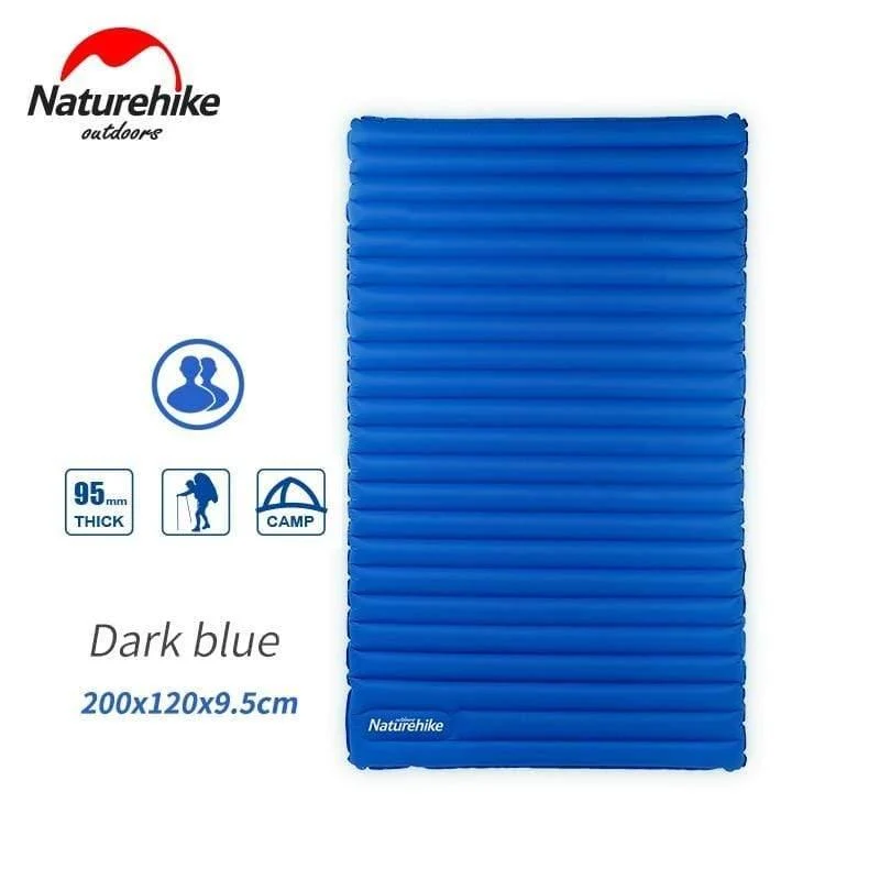 2-3Personen Outdoor Camping Aufblasbare Isomatte Ultraleicht Press Typ Luftmatratze TPU Wasserdichte Zelt Matte
