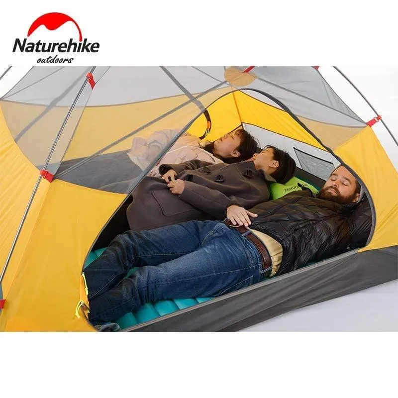 2-3Personen Outdoor Camping Aufblasbare Isomatte Ultraleicht Press Typ Luftmatratze TPU Wasserdichte Zelt Matte