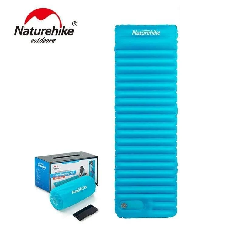 Outdoor Push Aufblasbare Isomatte Zelt Outdoor Umschlag Wasserdichte Isomatte Picknick Klappmatratze NH18Q001-D
