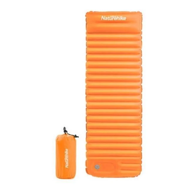Outdoor Push Aufblasbare Isomatte Zelt Outdoor Umschlag Wasserdichte Isomatte Picknick Klappmatratze NH18Q001-D