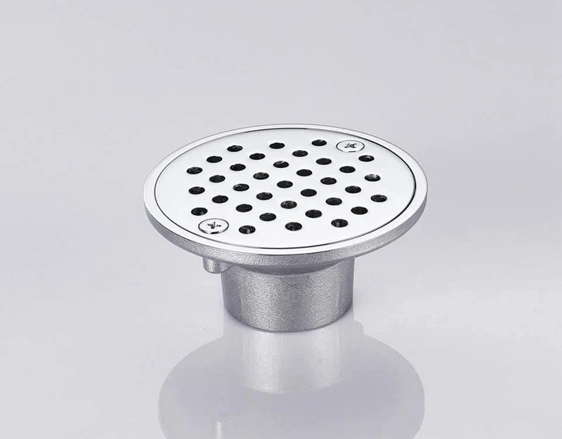 Runder Abfall-Bodenablauf aus antikem Messing für Dusche, quadratischer Badezimmer-Bodenablauf, Badezimmer-Duschbodenablauf Y38096 (Y38096)
