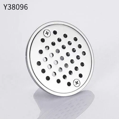Runder Abfall-Bodenablauf aus antikem Messing für Dusche, quadratischer Badezimmer-Bodenablauf, Badezimmer-Duschbodenablauf Y38096 (Y38096)