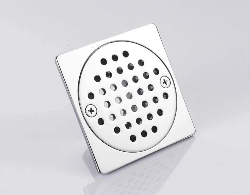 Bad Küche Balkon Dusche Bodenabläufe 9 * 9cm Abfallrost Quadrat Boden Duschablauf Abfallrostablauf Y38098 (Y38098)