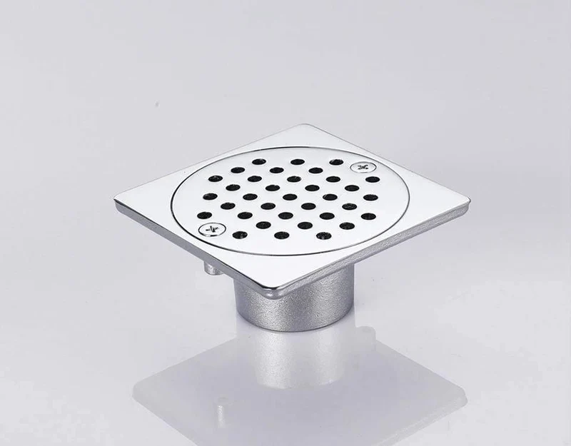 Bad Küche Balkon Dusche Bodenabläufe 9 * 9cm Abfallrost Quadrat Boden Duschablauf Abfallrostablauf Y38098 (Y38098)