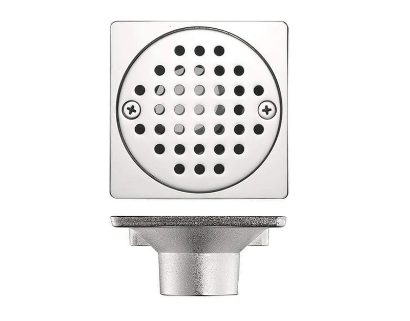 Bad Küche Balkon Dusche Bodenabläufe 9 * 9cm Abfallrost Quadrat Boden Duschablauf Abfallrostablauf Y38098 (Y38098)