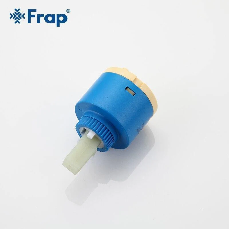 10pcs 40mm Keramikkartusche für Wasserhahnmischer Low Torque Spindel Free Rotation Flat Base Küchenarmatur Zubehör F50