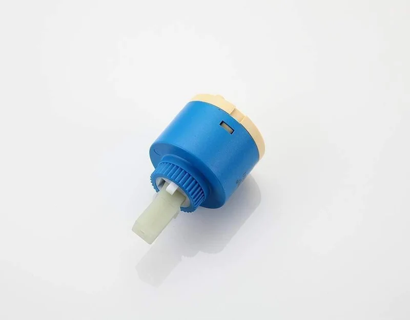 10pcs 40mm Keramikkartusche für Wasserhahnmischer Low Torque Spindel Free Rotation Flat Base Küchenarmatur Zubehör F50
