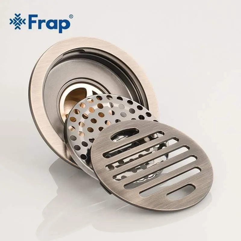 Anti-Geruch Badewanne Duschablauf Boden 10cm Edelstahl Rundboden Duschablauf Abfall Rostablauf Y38089 (Y38089)