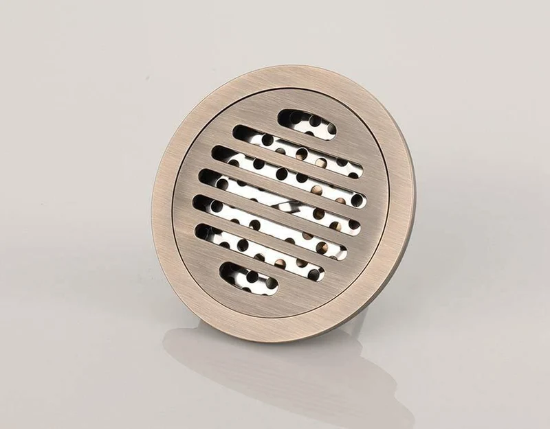 Anti-Geruch Badewanne Duschablauf Boden 10cm Edelstahl Rundboden Duschablauf Abfall Rostablauf Y38089 (Y38089)