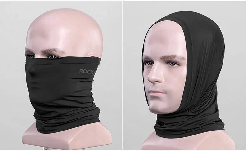 Sommer-Fahrrad-Kopfbedeckung, schweißhemmende, atmungsaktive Fahrradmütze, Lauffahrrad-Bandana, Sportschal, Gesichtsmaske für Männer und Frauen