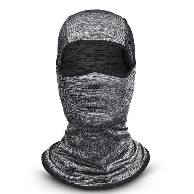 Sommer-Fahrrad-Kopfbedeckung, schweißhemmende, atmungsaktive Fahrradmütze, Lauffahrrad-Bandana, Sportschal, Gesichtsmaske für Männer und Frauen