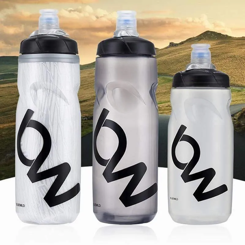 Wasserflasche MTB Radfahren Camping Radfahren Fahrrad Kunststoff Glaskolben Outdoor Bike Wasserkocher Reiten Tasse 620/750ml Dropshipping