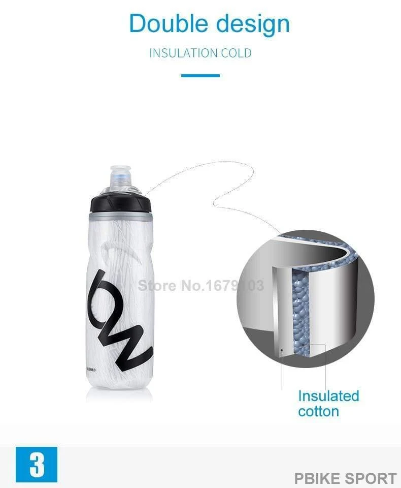 Wasserflasche MTB Radfahren Camping Radfahren Fahrrad Kunststoff Glaskolben Outdoor Bike Wasserkocher Reiten Tasse 620/750ml Dropshipping