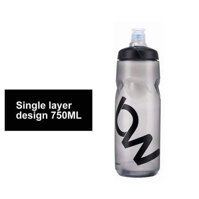 Wasserflasche MTB Radfahren Camping Radfahren Fahrrad Kunststoff Glaskolben Outdoor Bike Wasserkocher Reiten Tasse 620/750ml Dropshipping