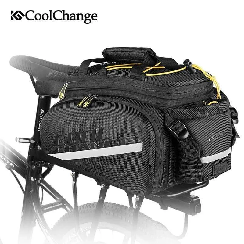 Wasserdichte Fahrradtasche 35L Multifunktions Tragbare Radfahren Rücksitz Rückentasche Fahrradtasche Schulter Handtasche Zubehör