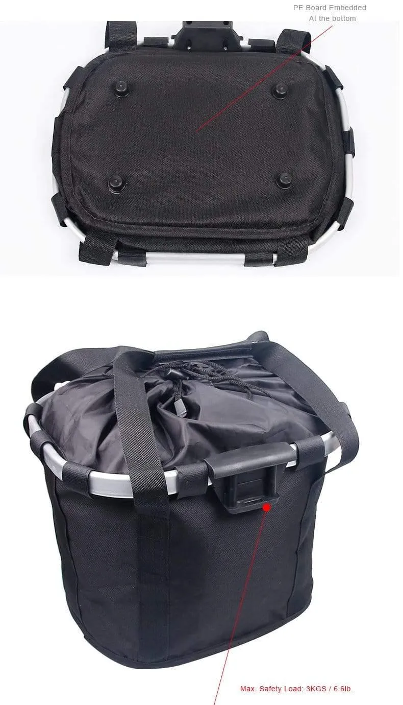 Fahrradkorb Lenker Fahrradtasche Fahrradträger Fahrradreithülle Fahrradfahren Vordere Gepäcktasche 3.0KG Load