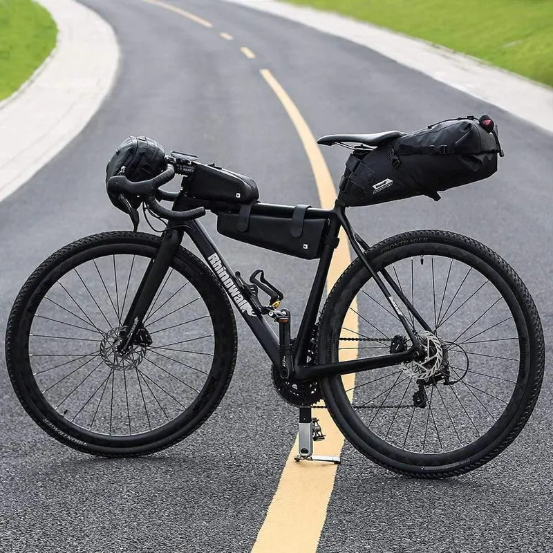10L Volle Wasserdichte Fahrradsatteltasche Rennrad Mountainbike Radfahren Gepäckträger Gepäcktasche Fahrradzubehör Neu