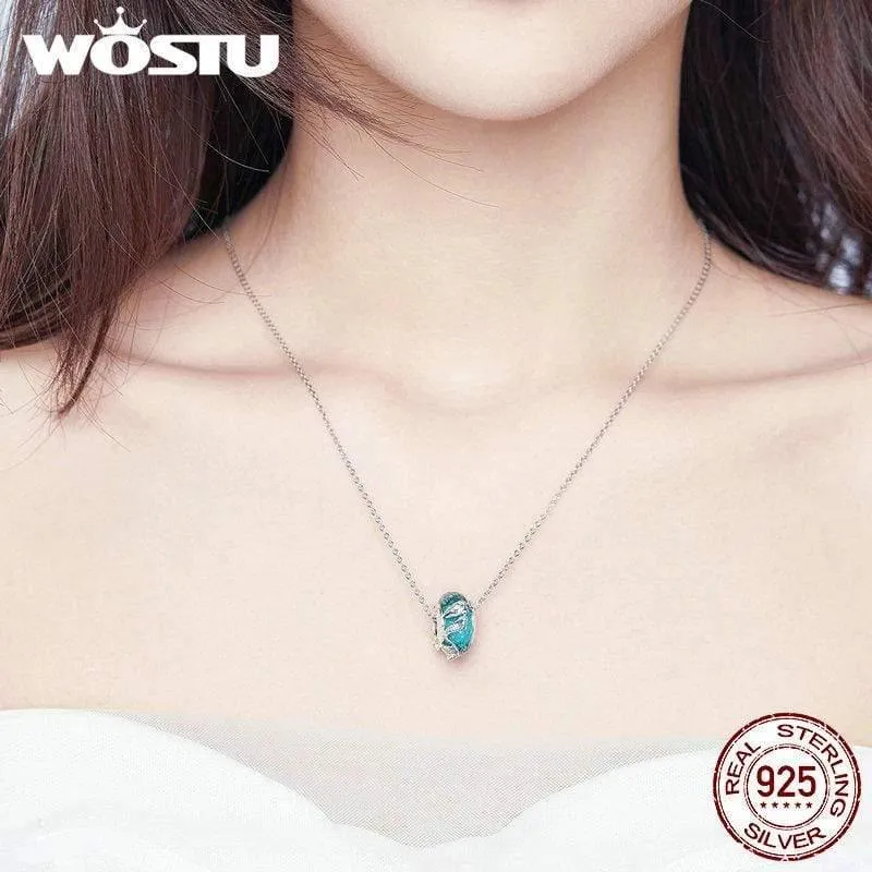Tiefsee-Meerjungfrau-Perlen, authentische 925er Sterling-Silber-Perlen, Herstellung von Modeschmuck, Geschenk für Frauen, Verlobung, BKC1154