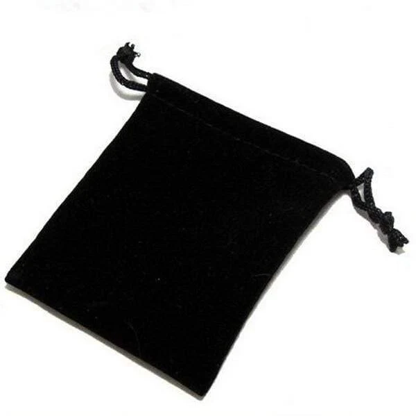 100pcs / lot 5x7, 7x9, 8x10, 10x12cm Kordelzug Samt Taschen & Beutel Schmuck Taschen Geschenkverpackung Tasche Individuell bedruckbares Logo