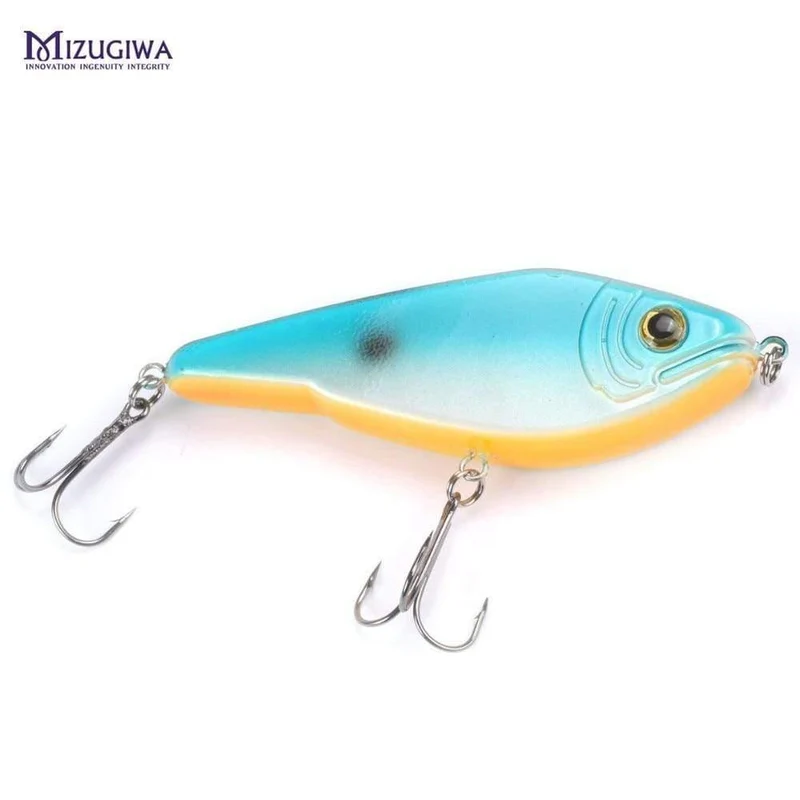 Angelgerät Hecht LUNDBERG STALKER JERKBAIT MUSKY MUSKIE PIKE BASS Köder 120 mm 50 g 3D-Augen langsam sinkend Dauer