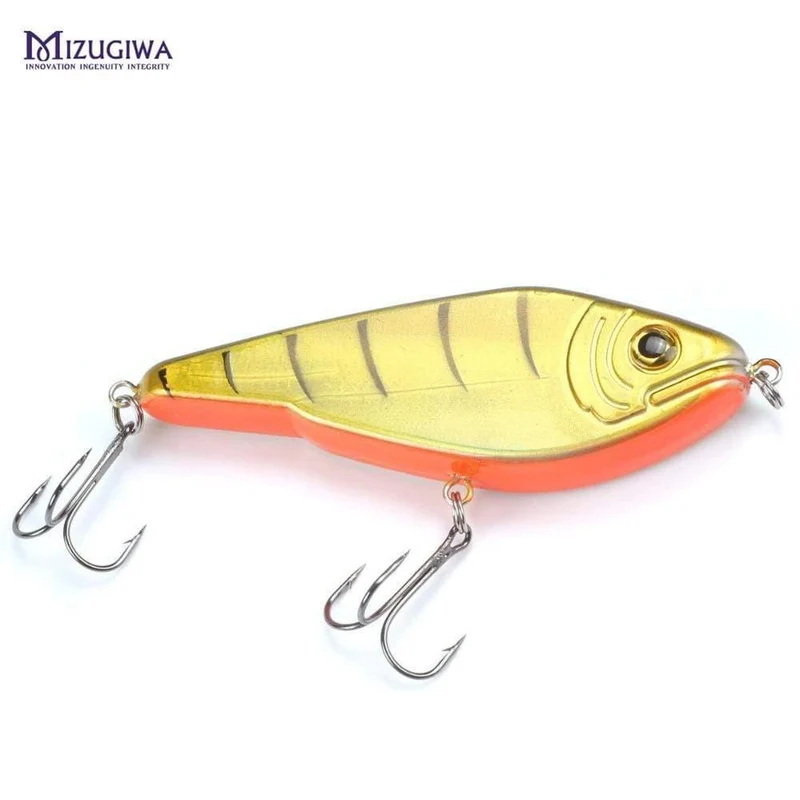 Angelgerät Hecht LUNDBERG STALKER JERKBAIT MUSKY MUSKIE PIKE BASS Köder 120 mm 50 g 3D-Augen langsam sinkend Dauer