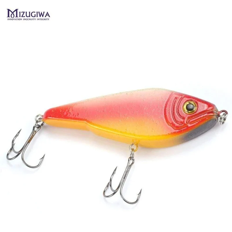 Angelgerät Hecht LUNDBERG STALKER JERKBAIT MUSKY MUSKIE PIKE BASS Köder 120 mm 50 g 3D-Augen langsam sinkend Dauer
