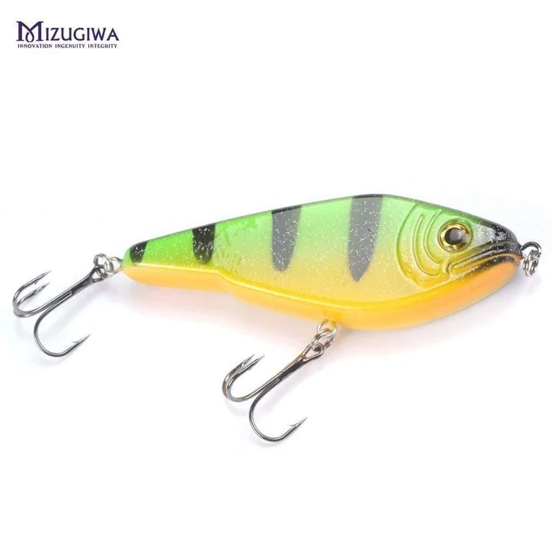 Angelgerät Hecht LUNDBERG STALKER JERKBAIT MUSKY MUSKIE PIKE BASS Köder 120 mm 50 g 3D-Augen langsam sinkend Dauer