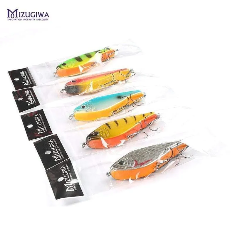 Angelgerät Hecht LUNDBERG STALKER JERKBAIT MUSKY MUSKIE PIKE BASS Köder 120 mm 50 g 3D-Augen langsam sinkend Dauer