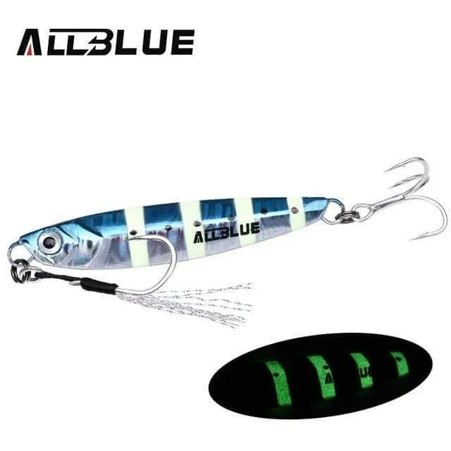 Metall Angelköder Jigging Löffel 20G 30G Shore Casting Jig Drag Guss Blei Seebarsch Künstliche Köder Angelgerät