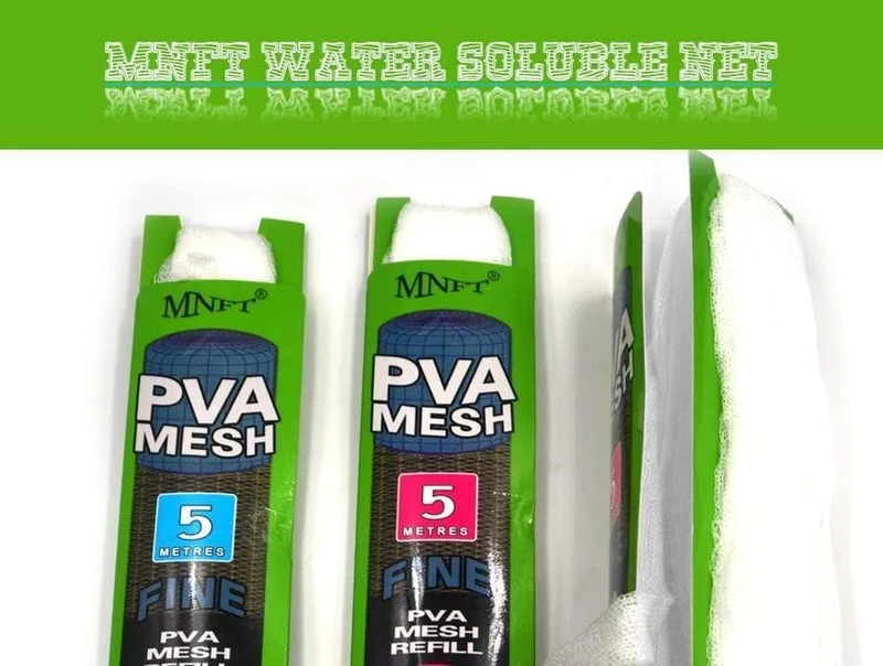 4Pcs 37mm * 5m & 25mm * 5m PVA Refill Mesh Karpfen Angeln Mesh köder Halten Tasche Großhandel Dropshipping Angelgerät Zubehör