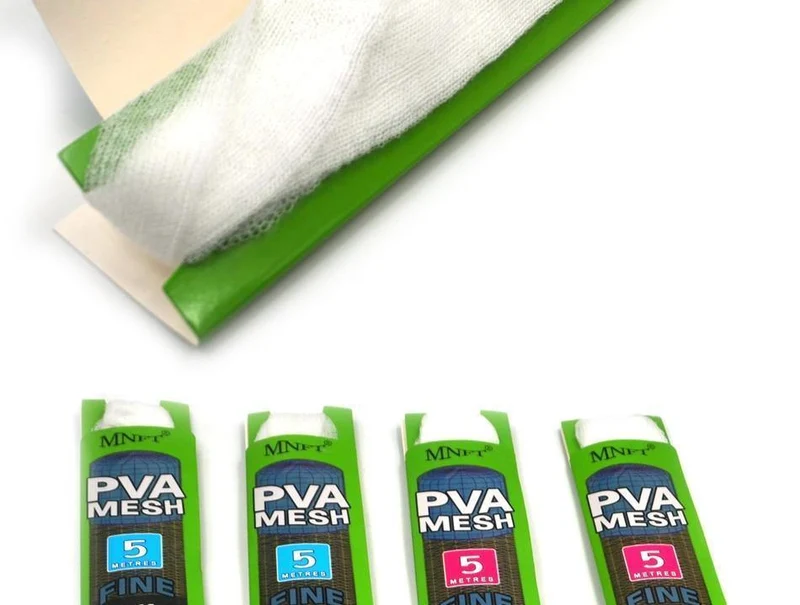 4Pcs 37mm * 5m & 25mm * 5m PVA Refill Mesh Karpfen Angeln Mesh köder Halten Tasche Großhandel Dropshipping Angelgerät Zubehör