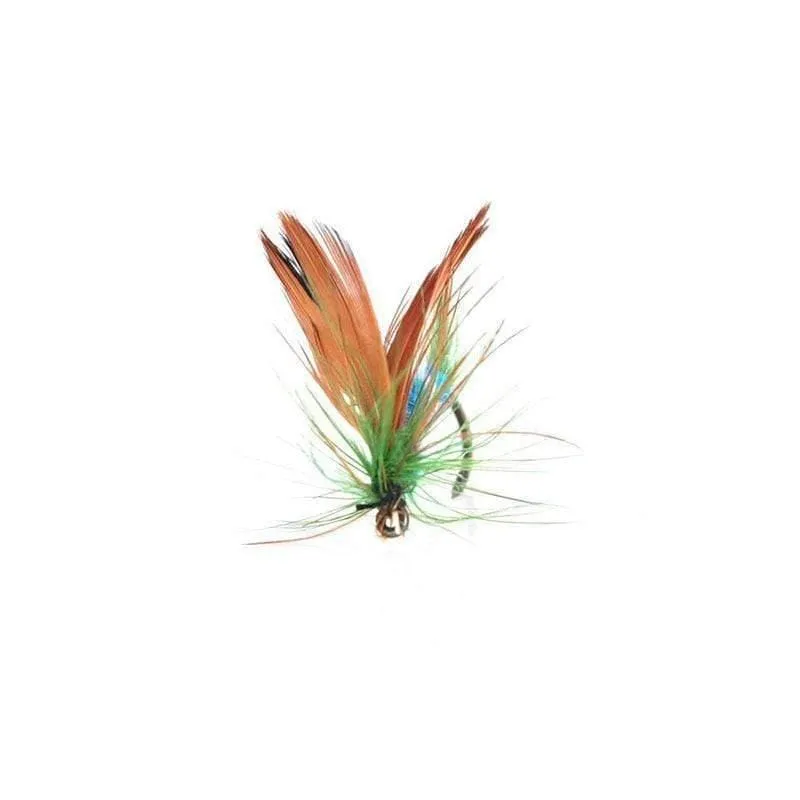 12 Stück Trockenfliegen Fliegenfischen Fliegen Kit Bass Lachs Forellen Fliegen Schwimmende Angelköder Angelköder