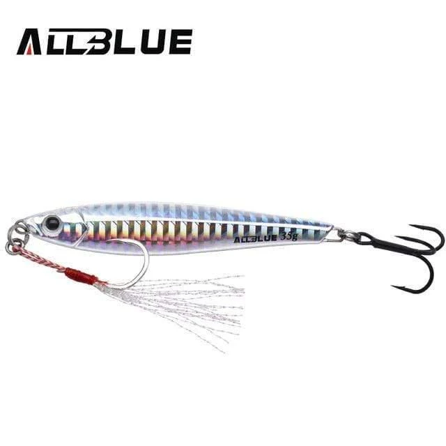 Metall-Jigging-Löffel, 35 g, 3D-Druck, Laser, künstlicher Köder, Shore-Angeln, Casting, Jig-Köder, superhartes Blei, Fisch-Angelköder