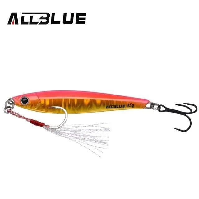 Metall-Jigging-Löffel, 35 g, 3D-Druck, Laser, künstlicher Köder, Shore-Angeln, Casting, Jig-Köder, superhartes Blei, Fisch-Angelköder