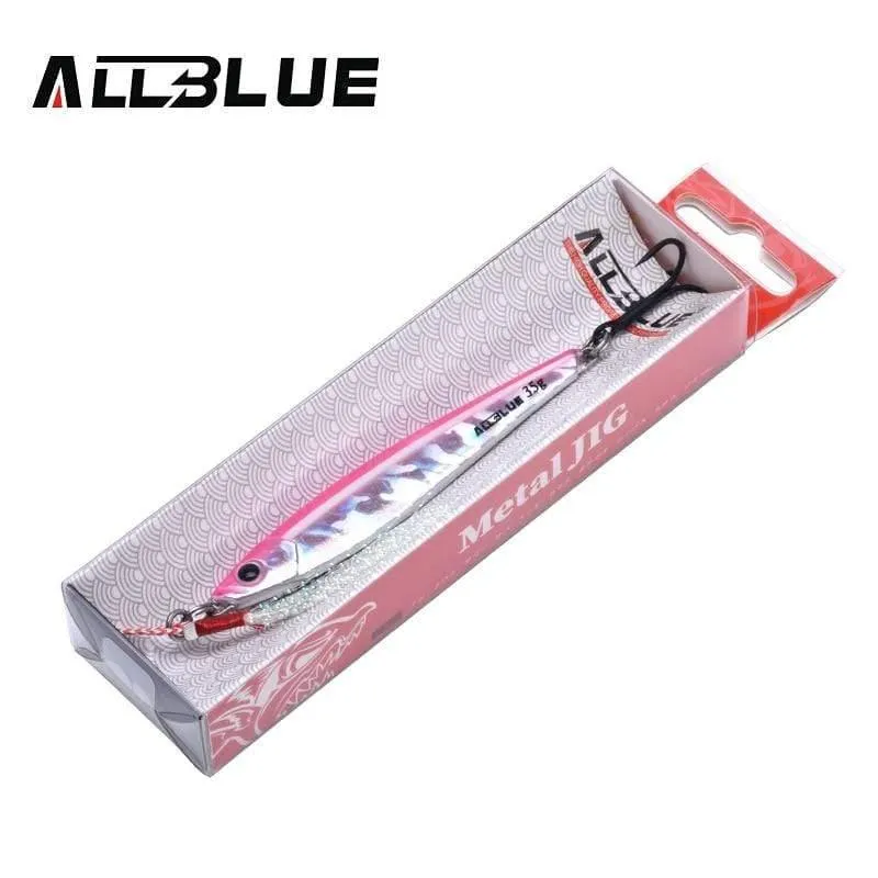 Metall-Jigging-Löffel, 35 g, 3D-Druck, Laser, künstlicher Köder, Shore-Angeln, Casting, Jig-Köder, superhartes Blei, Fisch-Angelköder