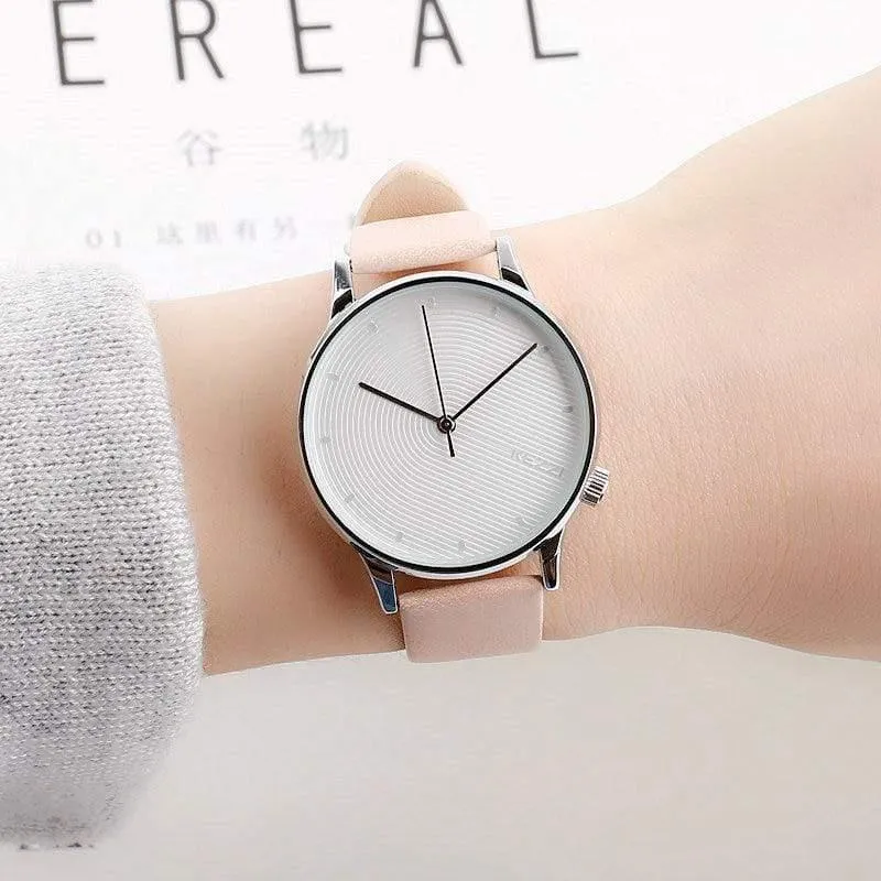 Luxus Einfache Kleid Frauen Uhren Mode Kreative Quarz Damenuhr Weibliche Liebhaber Armbanduhr
