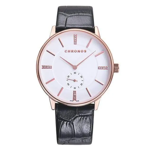 Paar Uhren Luxus Casual Quarz Armbanduhren Wasserdicht Männer & Frauen Uhren für Liebhaber Relogio Masculino Reloj Mujer