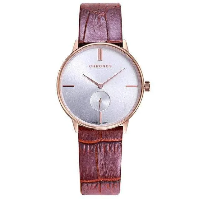 Paar Uhren Luxus Casual Quarz Armbanduhren Wasserdicht Männer & Frauen Uhren für Liebhaber Relogio Masculino Reloj Mujer